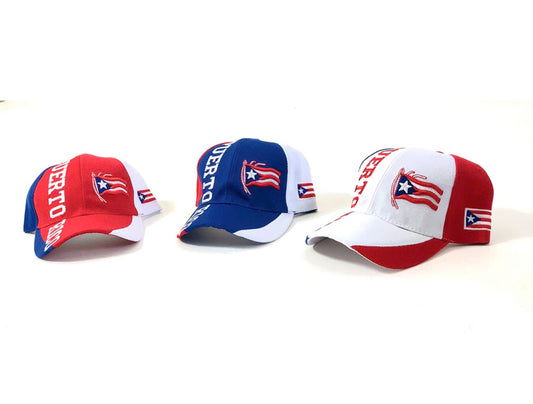 Puerto Rico Flag baseball hat