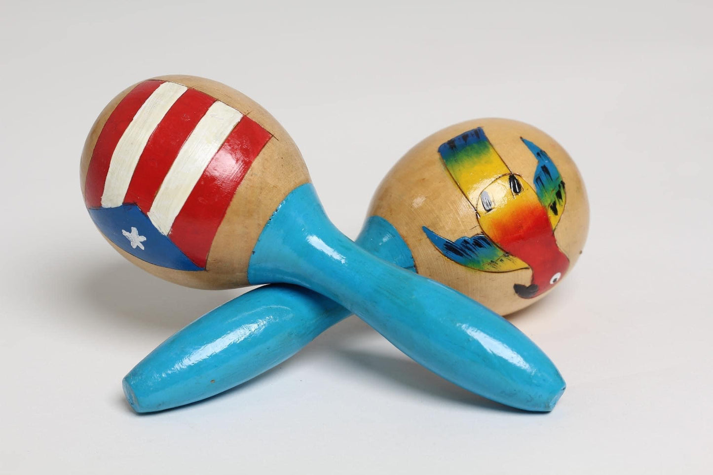 Wood maracas